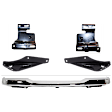 2002 Ford Ranger - 5-Piece Kit Front Bumper, 4WD, Chrome, Includes (1) Bumper and (4) Bumper Bracket