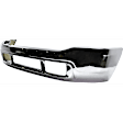 2001-2004 Ford F-350 Super Duty - 5-Piece Kit Front Bumper, Chrome, Includes (1) Bumper, (2) Fog Light, and (2) Valance