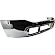 2001-2004 Ford F-350 Super Duty - 5-Piece Kit Front Bumper, Chrome, Includes (1) Bumper, (2) Fog Light, and (2) Valance