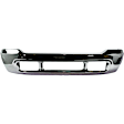 2001-2004 Ford F-350 Super Duty - 5-Piece Kit, Bumper, Chrome, Includes (1) Bumper, (2) Bumper Trim, and (2) Valance