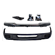 5-Piece Kit, Front Bumper, 4WD, Painted Black, Includes (1) Bumper, (3) Bumper Bracket, and (1) Valance