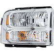 5-Piece Kit Front Bumper Painted Black, Includes (1) Bumper, (2) Headlight, (1) Fog Light and (1) Valance