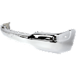 2001 GMC Sierra 1500 - 5-Piece Kit Front Bumper, Chrome, Includes (1) Bumper, (3) Bumper Trim, and (1) Valance