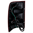 2007 GMC Sierra 1500 - 6-Piece Kit Driver and Passenger Side Halogen Headlight, With bulb(s), New Body Style, OE Replacement,  Includes (1) Fog Light, (2) Headligh, and (2) Tail Light