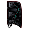 2007 GMC Sierra 1500 - 6-Piece Kit Driver and Passenger Side Halogen Headlight, With bulb(s), New Body Style, OE Replacement,  Includes (1) Fog Light, (2) Headligh, and (2) Tail Light