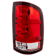 2007 GMC Sierra 1500 - 6-Piece Kit Driver and Passenger Side Halogen Headlight, With bulb(s), New Body Style, OE Replacement,  Includes (1) Fog Light, (2) Headligh, and (2) Tail Light