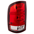2007 GMC Sierra 1500 - 6-Piece Kit Driver and Passenger Side Halogen Headlight, With bulb(s), New Body Style, OE Replacement,  Includes (1) Fog Light, (2) Headligh, and (2) Tail Light