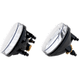 2007 GMC Sierra 1500 - 6-Piece Kit Driver and Passenger Side Halogen Headlight, With bulb(s), New Body Style, OE Replacement,  Includes (1) Fog Light, (2) Headligh, and (2) Tail Light