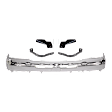 2004 Chevrolet Silverado 1500 - 5-Piece Kit Front Bumper, For Models Without Convenience Package, Chrome, Extended Cab Pickup, Includes (1) Bumper and (4) Bumper Bracket