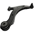 8-Piece Kit Front, Driver and Passenger Side, Lower Control Arms, Includes (2) Control Arm, (2) Sway Bar Link, and (4) Tie Rod End