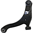 8-Piece Kit Front, Driver and Passenger Side, Lower Control Arms, Includes (2) Control Arm, (2) Sway Bar Link, and (4) Tie Rod End