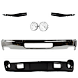 2012 GMC Sierra 2500 HD - 5-Piece Kit Front Bumper, Chrome, Includes (1) Bumper, (1) Valance, (1) Fog Light and (2) Bumper Bracket
