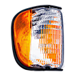 4-Piece Kit, Driver and Passenger Side Halogen Corner Light, Without bulb(s), Includes (2) Corner Light and (2) Headlight Door
