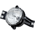 2006-2009 Dodge Ram 2500 - 4-Piece Kit Halogen Headlight, with Black Bezel with Amber Bar, Includes (2) Fog Light and (2) Headlight