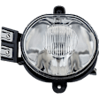 2006-2009 Dodge Ram 2500 - 4-Piece Kit Halogen Headlight, with Black Bezel with Amber Bar, Includes (2) Fog Light and (2) Headlight
