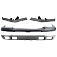 4-Piece Kit Front, Upper Textured Bumper Cover, Includes (1) Bumper Cover, (2) Bumper Trim, and (1) Valance