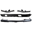 4-Piece Kit Front, Upper Textured Bumper Cover, Includes (1) Bumper Cover, (2) Bumper Trim, and (1) Valance