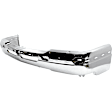 2004 Chevrolet Avalanche 1500 - 4-Piece Kit Front Bumper, For Models Without Body Cladding, Chrome, Includes (1) Bumper, (2) Bumper Bracket, and (1) Bumper Cover