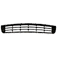 4-Piece Kit Grille Trim, Upper and Lower, Chrome, Includes (2) Grille Trim, (1) Bumper Grille and (1) Grille Assembly