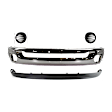 4-Piece Kit, Front Bumper, Chrome, Includes (1) Bumper, (2) Fog Light Cover, and (1) Valance