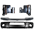 2002 Ford Ranger - 4-Piece Kit Front Bumper, Four Wheel Drive, Painted Black,  Includes (1) Bumper, (2) Bumper Bracket, and (1) Valance