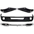 2004-2005 Ford Ranger - 4-Piece Kit, Front Bumper, Chrome, Includes (1) Bumper, (2) Bumper Bracket, and (1) Valance