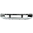 4-Piece Kit Front Bumper Chrome, Includes (1) Bumper, (1) Bumper Cover, (1) Fog Light and (1) Valance
