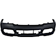 4-Piece Kit Front Primed Bumper Cover, Includes (1) Bumper Cover, (1) Bumper Grille, and (2) Fog Light