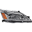 2007 Honda Accord - 4-Piece Kit Driver and Passenger Side Halogen Headlight, With bulb(s), OE Replacement, Sedan,  Includes (2) Headlight and (2) Tail Light