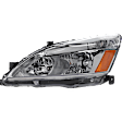 2007 Honda Accord - 4-Piece Kit Driver and Passenger Side Halogen Headlight, With bulb(s), OE Replacement, Sedan,  Includes (2) Headlight and (2) Tail Light