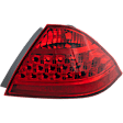 2007 Honda Accord - 4-Piece Kit Driver and Passenger Side Halogen Headlight, With bulb(s), OE Replacement, Sedan,  Includes (2) Headlight and (2) Tail Light