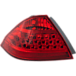 2007 Honda Accord - 4-Piece Kit Driver and Passenger Side Halogen Headlight, With bulb(s), OE Replacement, Sedan,  Includes (2) Headlight and (2) Tail Light