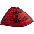 2007 Honda Accord - 4-Piece Kit Driver and Passenger Side Halogen Headlight, With bulb(s), OE Replacement, Sedan,  Includes (2) Headlight and (2) Tail Light