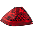 2007 Honda Accord - 4-Piece Kit Driver and Passenger Side Halogen Headlight, With bulb(s), OE Replacement, Sedan,  Includes (2) Headlight and (2) Tail Light