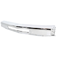 2008 Chevrolet Silverado 2500 HD - 3-Piece Kit Front Bumper, Chrome, Includes (1) Bumper, (2) Fog Light, and (1) Valance