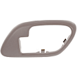 1998 GMC Yukon - 4-Piece Kit Front, Driver and Passenger Side, Interior, Door Handle Trim,  Includes (2) Door Handle Trim and (2) Interior Door Handle