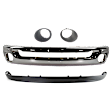 2002-2008 Dodge Ram 1500 - 4-Piece Kit, Front Bumper, Chrome, Includes (1) Bumper, (2) Fog Light Trim, and (1) Valance