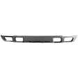 8-Piece Kit, Front Bumper, Chrome, Includes (1) Bumper, (4) Bumper Bracket, (2) Fog Light, and (1) Valance