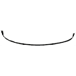 5-Piece Kit, Front Bumper, Powdercoated Black, Includes (1) Bumper, (2) Fog Light, and (2) Valance