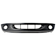 2000 Dodge Dakota Base - 3-Piece Kit Front, Lower Primed Bumper Cover, For Models With 2-Piece Bumper, Includes (2) Bumper Bracket and (1) Bumper Cover