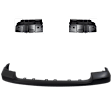 3-Piece Kit, Front, Upper Textured Bumper Cover, Includes (1) Bumper Cover and (2) Bumper Retainer