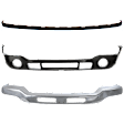 3-Piece Kit, Front Bumper, Chrome, Includes (1) Bumper, (1) Bumper Cover, and (1) Valance