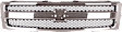 2010 Chevrolet Silverado 1500 - 3-Piece Kit Grille, Chrome Shell with Textured Black Insert,  Includes (1) Grille Assembly and (2) Headlight