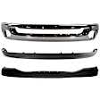 3-Piece Kit, Front Bumper, Chrome, Includes (1) Bumper, (1) Bumper Cover, and (1) Valance