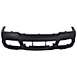 3-Piece Kit Front Primed Bumper Cover, Includes (1) Bumper Cover, (1) Bumper Grille, and (1) Grille Assembly