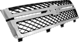 2013 Chevrolet Silverado 2500 HD - 3-Piece Kit Grille, Chrome Shell with Painted Black Insert,  Includes (1) Grille Assembly and (2) Headlight