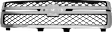 2013 Chevrolet Silverado 2500 HD - 3-Piece Kit Grille, Chrome Shell with Painted Black Insert,  Includes (1) Grille Assembly and (2) Headlight
