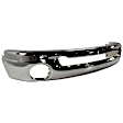 2007 Dodge Ram 2500 SLT - 3-Piece Kit Front Bumper, New Body Style, Chrome, Includes (1) Bumper and (2) Fog Light Trim