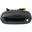 3-Piece Kit Tailgate Handle, Textured Black, Plastic, Without Camera Hole With Key Hole, Includes (2) Exterior Door Handle and (1) Tailgate Handle