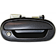 3-Piece Kit Tailgate Handle, Textured Black, Plastic, Without Camera Hole With Key Hole, Includes (2) Exterior Door Handle and (1) Tailgate Handle